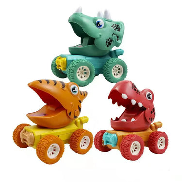 Set de juego de transporte de dinosaurios | Desata aventuras llenas de fantasía - Colección completa de dinosaurios